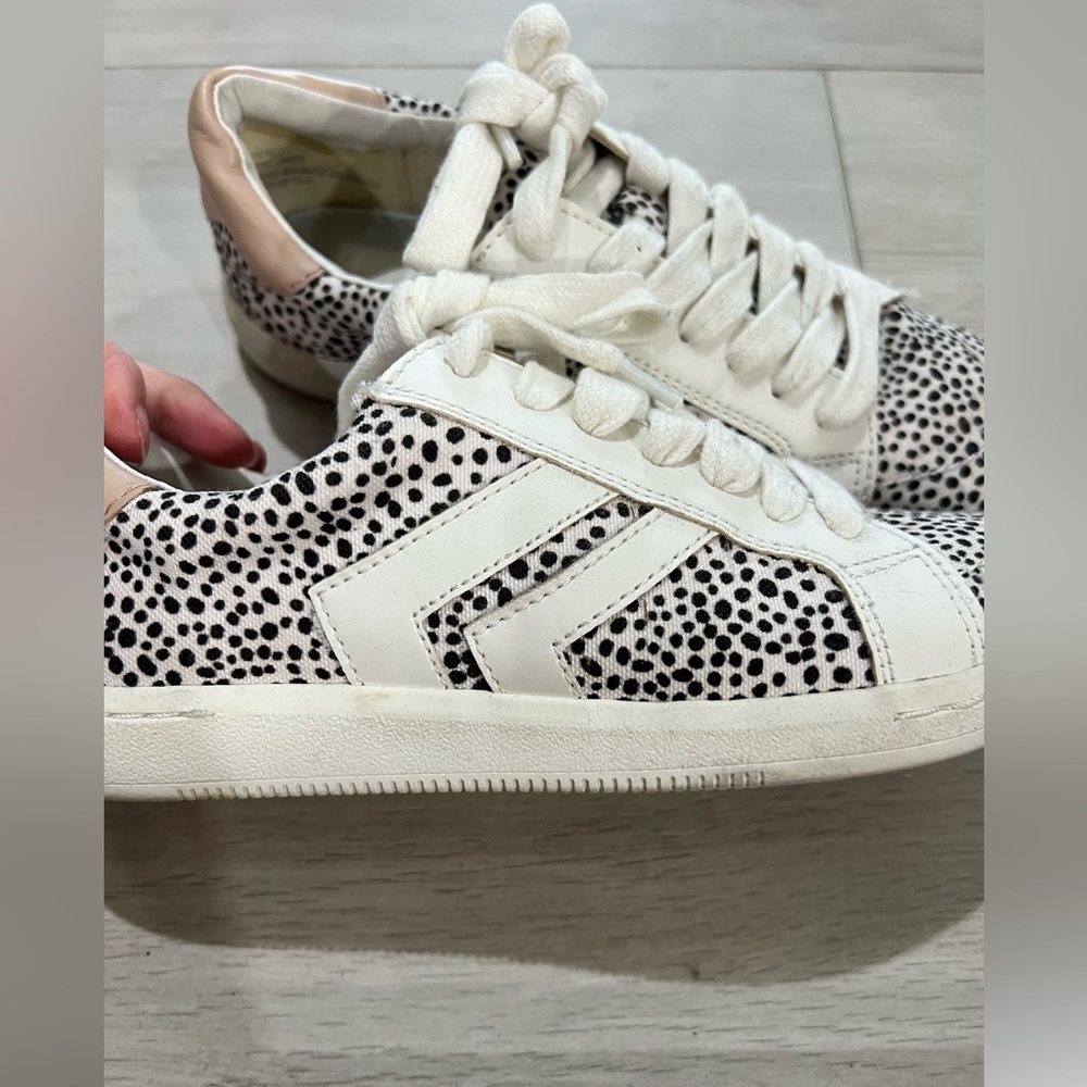 Dolce Vita White‎ and Black Athletic Shoes
